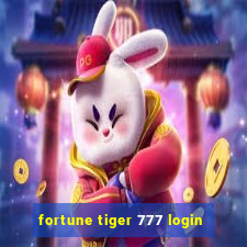 fortune tiger 777 login